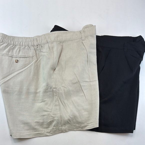 Time and Tru woman’s linen blend trouser short bundle size XL - Picture 3 of 15